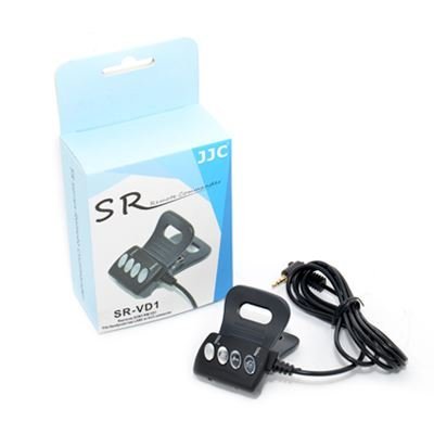 JJC SR-VD1 Remote Commander Wired Remote for Sony HDR- SR5E SR7E SR8E SR1E UX3E UX7E UX1E FX1000E HC9E HC5E HC7E FX1 HC1E HC3E DCR- SR52E SR72E SR190E SR290E SR50E SR70E SR90E DVD306E DVD406E DVD506E DVD100E DVD101E DVD200E DVD201E DVD202E DVD203E DVD304E DVD403E DVD404E DVD405E DVD505E DVD91E DVD92E TRV80E LANC ACC socket Handyca Replaces SONY RM-VD1