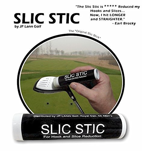 JP Lann Golf Slic Stick Anti-Slice/Anti-Hook Compound for Clubs