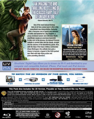 Jack the Giant Slayer (Blu-ray 3D/Blu-ray/DVD Combo Pack)