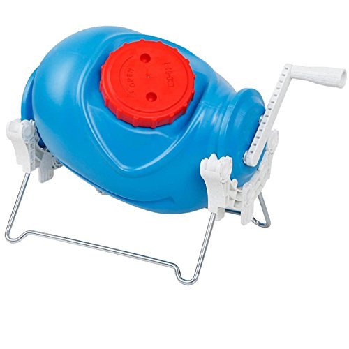 Jumbl Portable Manual Washer with Hand Crank & Metal Stand – Uses Just 3.17 Gallons to Wash Full Load