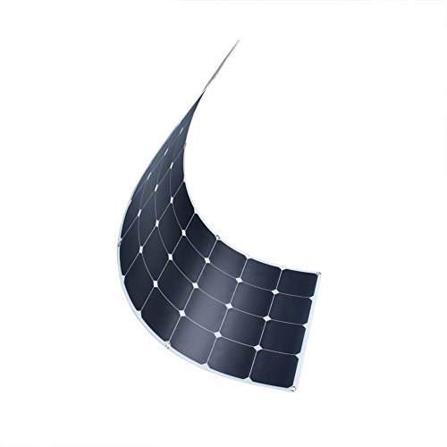 KINGSOLAR 120 Watt 18 Volt Monocrystalline Sunpower Semi Flexible Solar Panel Bendable folding Solar panel charger