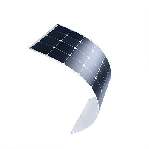 KINGSOLAR 120 Watt 18 Volt Monocrystalline Sunpower Semi Flexible Solar Panel Bendable folding Solar panel charger