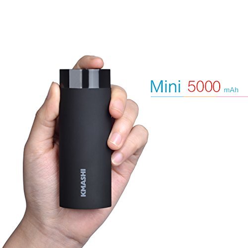 KMASHI External Battery, Compact 5000mAh Portable Charger Power Bank Pack for iPhone 6S 6 Plus