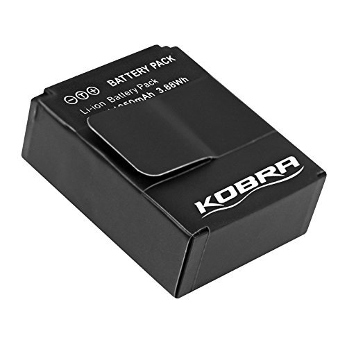 KOBRA Battery (2-Pack) and Charger for GoPro HERO3+, HERO3 and GoPro AHDBT-201, AHDBT-301, AHDBT-302