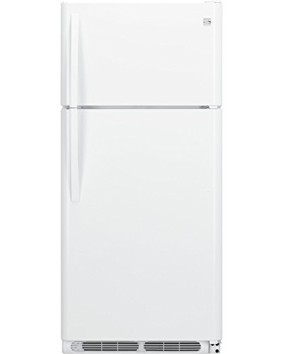 Kenmore 60502 18 cu. ft. Top Freezer Refrigerator with Glass Shelves in White, includes delivery and hookup (Available in select cities)