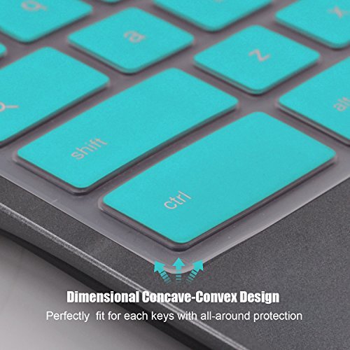 Keyboard Cover for Acer 11.6\" Chromebook Cb3-111-c670 Cb3-111-c8ub C720 C720P C740 (US Layout) - for Chromebook Cover Skin (Turquoise Blue) DOES NOT FIT ACER 11.6\" Chromebook Cb3-131!!!