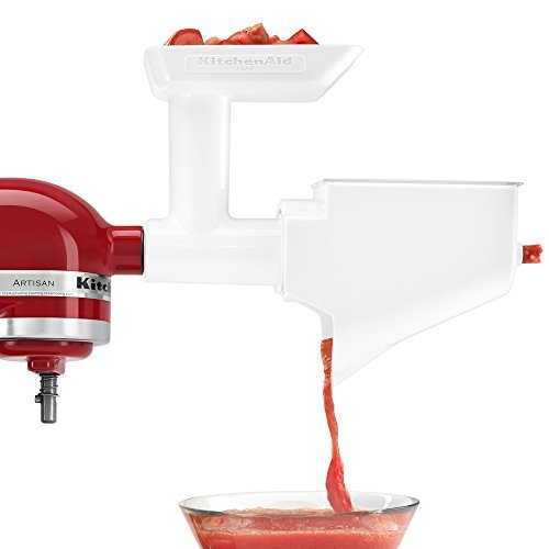 KitchenAid FPPA Stand Mixer Attachment Pack 1 with Food Grinder, Fruit & Vegetable Strainer, and Rotor Slicer & Shredder