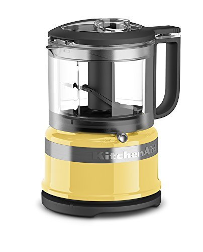 KitchenAid KFC3516MY 3.5 Cup Mini Food Processor, Majestic Yellow