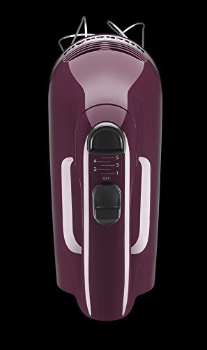 KitchenAid KHM512BY 5-Speed Ultra Power Hand Mixer, Boysenberry