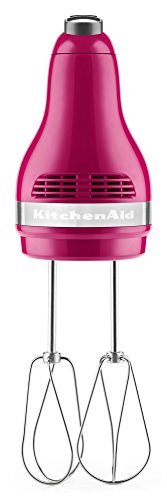 KitchenAid KHM512CB 5-Speed Ultra Power Hand Mixer, Cranberry