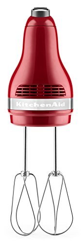 KitchenAid KHM512ER 5-Speed Ultra Power Hand Mixer, Empire Red