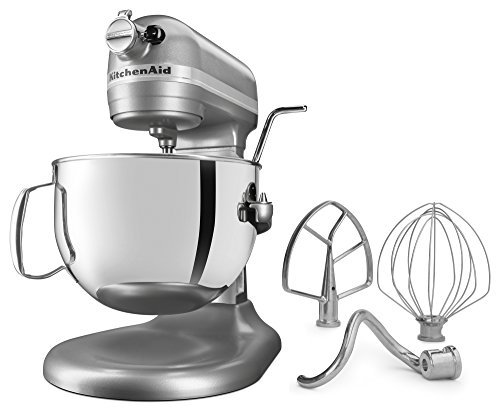 KitchenAid KL26M1XSL Professional 6-Qt. Bowl-Lift Stand Mixer - Silver