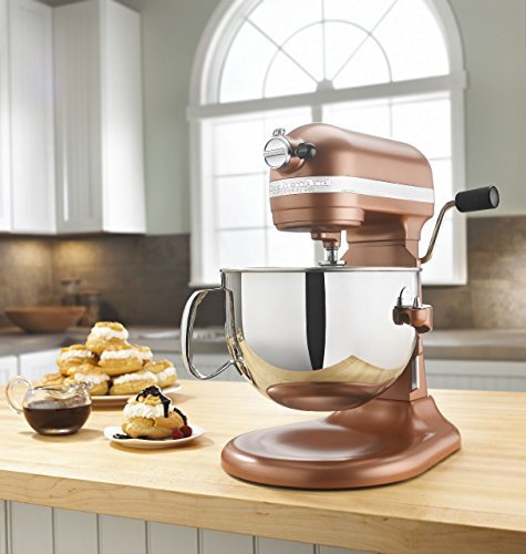 KitchenAid KP26M1XCE 6 Qt. Professional 600 Series Bowl-Lift Stand Mixer - Copper Pearl