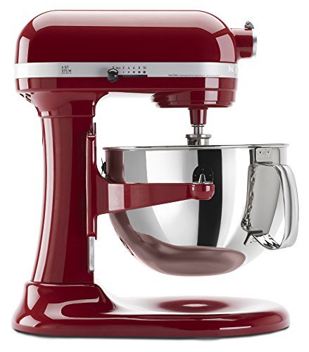 KitchenAid KP26M1XER 6 Qt. Professional 600 Series Bowl-Lift Stand Mixer - Empire Red