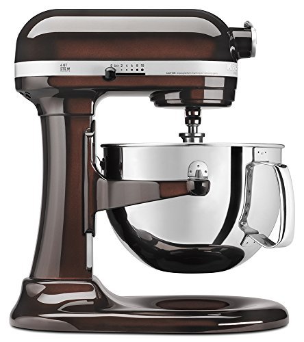 KitchenAid KP26M1XES 6 Qt. Professional 600 Series Bowl-Lift Stand Mixer - Espresso