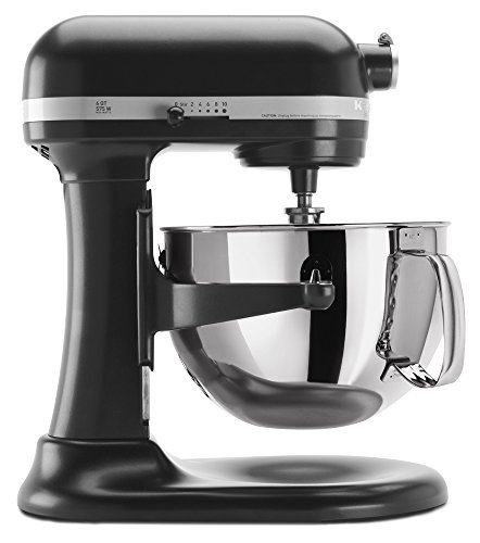 KitchenAid KP26M1XLC 6 Qt. Professional 600 Series Bowl-Lift Stand Mixer - Licorice