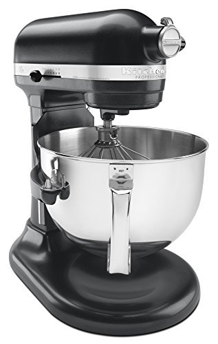 KitchenAid KP26M1XLC 6 Qt. Professional 600 Series Bowl-Lift Stand Mixer - Licorice