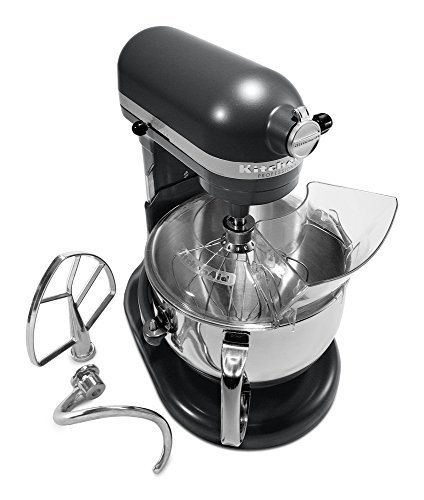 KitchenAid KP26M1XLC 6 Qt. Professional 600 Series Bowl-Lift Stand Mixer - Licorice