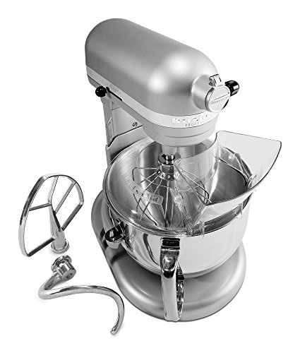 KitchenAid KP26M1XNP 6 Qt. Professional 600 Series Bowl-Lift Stand Mixer - Nickel Pearl