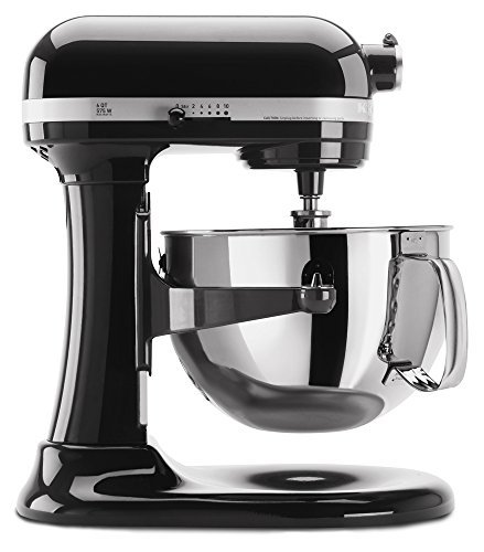 KitchenAid KP26M1XOB 6 Qt. Professional 600 Series Bowl-Lift Stand Mixer - Onyx Black