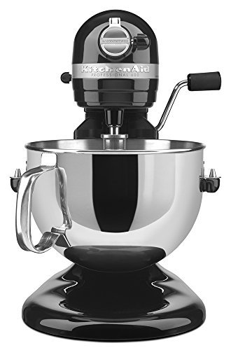 KitchenAid KP26M1XOB 6 Qt. Professional 600 Series Bowl-Lift Stand Mixer - Onyx Black