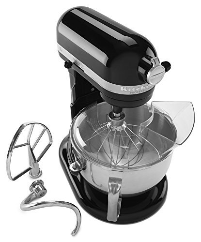 KitchenAid KP26M1XOB 6 Qt. Professional 600 Series Bowl-Lift Stand Mixer - Onyx Black