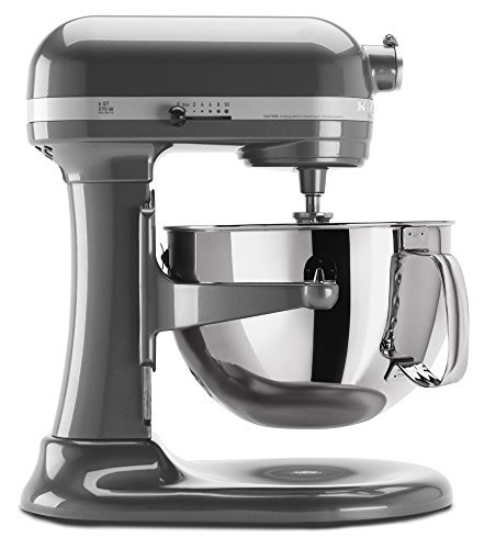 KitchenAid KP26M1XPM 6 Qt. Professional 600 Series Bowl-Lift Stand Mixer - Pearl Metallic