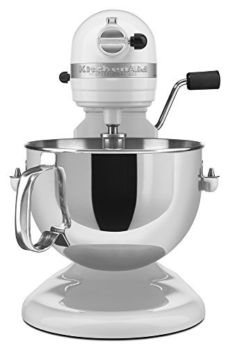 KitchenAid KP26M1XWH 6 Qt. Professional 600 Series Bowl-Lift Stand Mixer - White