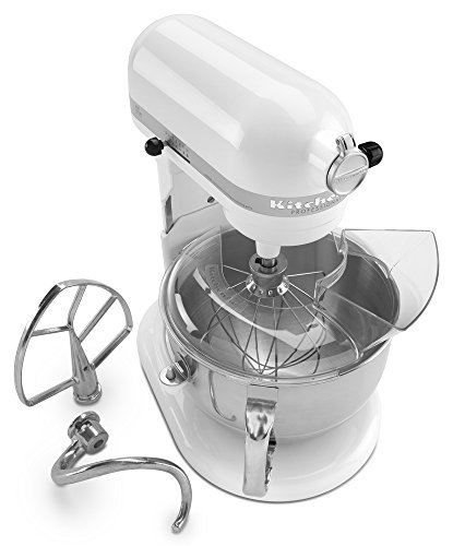 KitchenAid KP26M1XWH 6 Qt. Professional 600 Series Bowl-Lift Stand Mixer - White