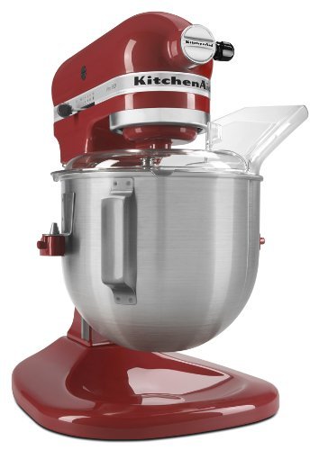 KitchenAid KSM500PSER Pro 500 Series 10-Speed 5-Quart Stand Mixer, Empire Red