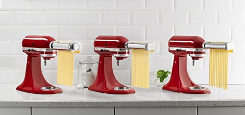 KitchenAid KSMPRA 3-Piece Pasta Roller & Cutter Attachment Set