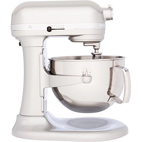 KitchenAid Professional 600 Series KP26M1XER Bowl-Lift Stand Mixer, 6 Quart, Sugar Pearl Silver