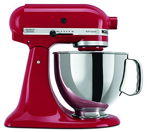 KitchenAid RRK150ER 5 Qt. Artisan Series - Empire Red (Certified Refurbished)