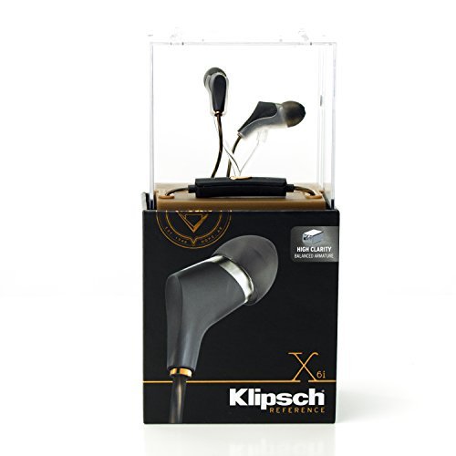 Klipsch Reference X6i In-Ear Headphones With KG-723 Full-Range Balanced Armature Drivers