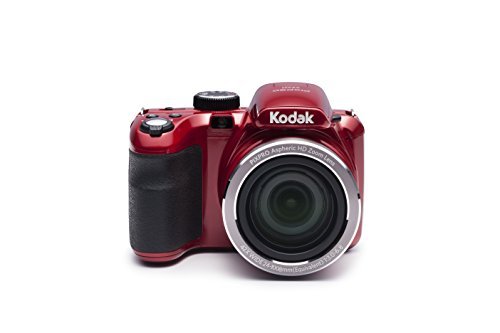 Kodak AZ421-RD PIXPRO Astro AZ421 16 MP Digital Camera with 42X Optical Zoom and 3" LCD Screen (Red)