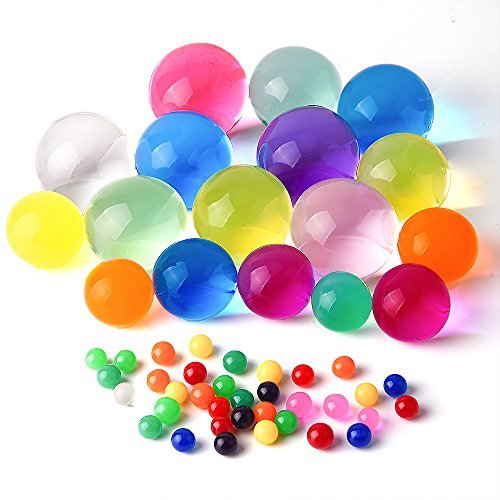 Kuuqa 220 Pcs Water Beads Water Growing Balls Vase Filler for Wedding Decoration And Party supplies (220 Beads)