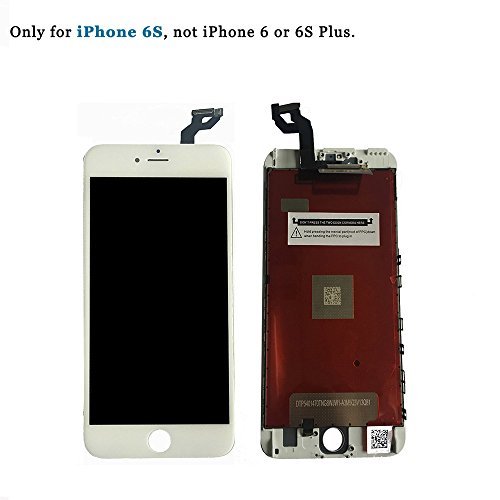 LCD Digitizer Screen Replacement Touch Screen and Digitizer Assembly for iPhone 6S 4.7inch White