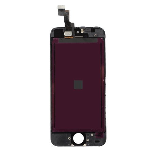 LCD Touch Screen Digitizer Frame Assembly Full Set LCD Touch Screen Replacement for iPhone 5S - Black