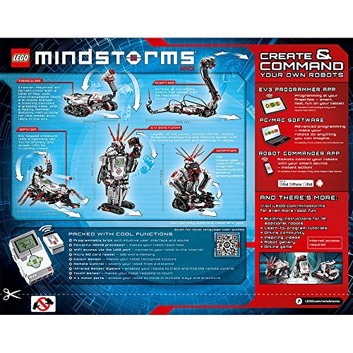 LEGO 31313 Mindstorms Programmable EV3 Customizable Robot with Sensors