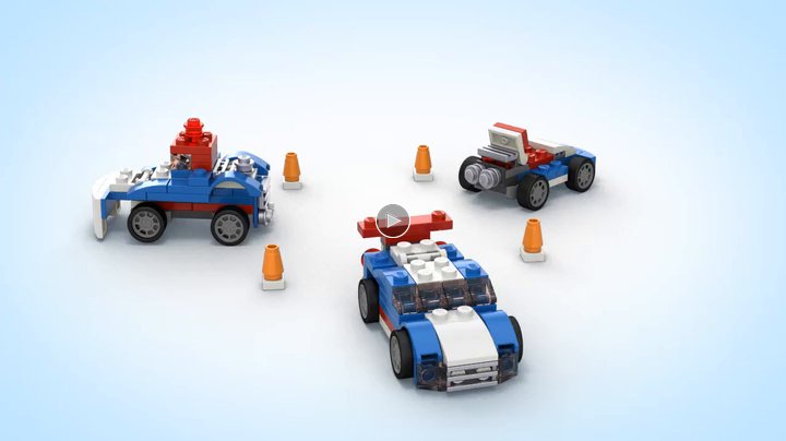 LEGO Creator Blue Racer Set