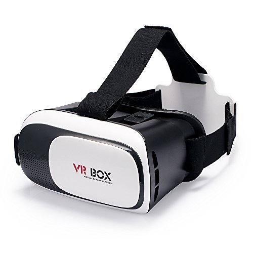 LEMFO VR Case Virtual Reality Headset 3D Glasses Focal and Pupil Distance Adjustable Viewing Video Movie Game Fit for 3.5"-6.0" Mobile Phones