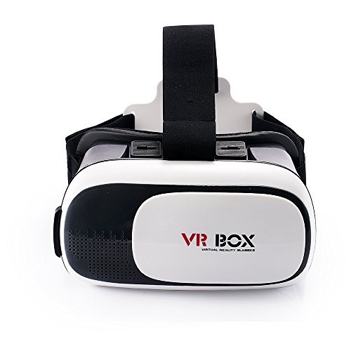 LEMFO VR Case Virtual Reality Headset 3D Glasses Focal and Pupil Distance Adjustable Viewing Video Movie Game Fit for 3.5"-6.0" Mobile Phones