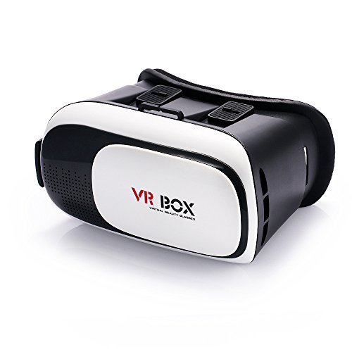 LEMFO VR Case Virtual Reality Headset 3D Glasses Focal and Pupil Distance Adjustable Viewing Video Movie Game Fit for 3.5"-6.0" Mobile Phones