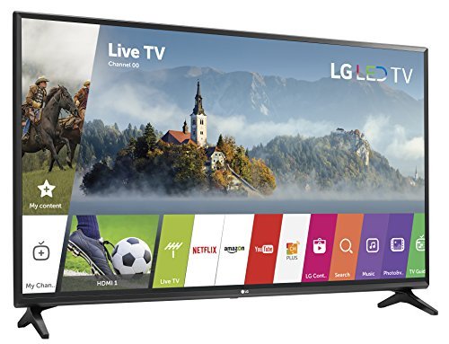 LG Electronics 43LJ5500 43-Inch 1080p Smart LED TV (2017 Model)