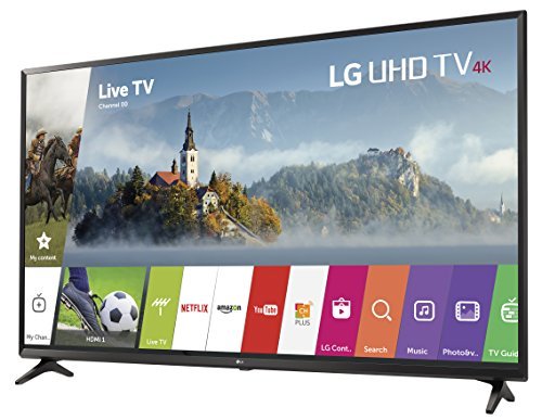 LG Electronics 43UJ6300 43-Inch 4K Ultra HD Smart LED TV (2017 Model)