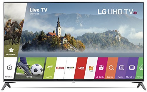 LG Electronics 49UJ7700 49-Inch 4K Ultra HD Smart LED TV (2017 Model)