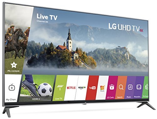 LG Electronics 49UJ7700 49-Inch 4K Ultra HD Smart LED TV (2017 Model)