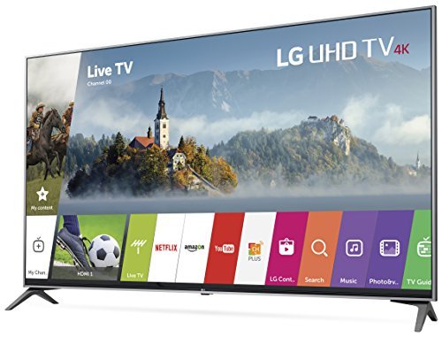 LG Electronics 49UJ7700 49-Inch 4K Ultra HD Smart LED TV (2017 Model)