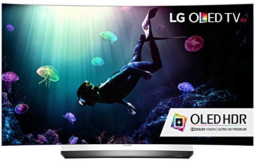 LG Electronics OLED55C6P Curved 55-Inch 4K Ultra HD Smart OLED TV (2016 Model)