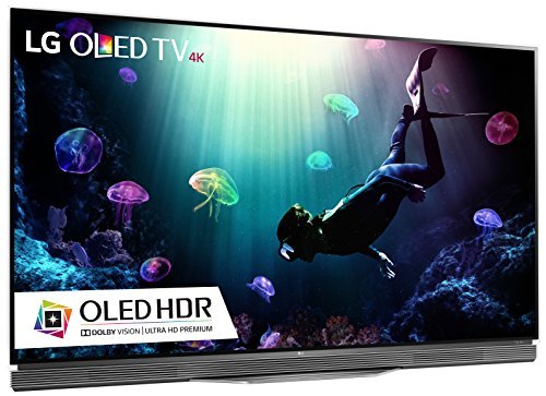 LG Electronics OLED55E6P Flat 55-Inch 4K Ultra HD Smart OLED TV (2016 Model)